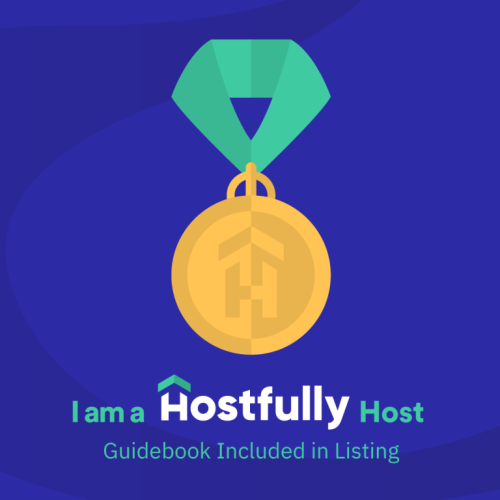 We take being good hosts seriously, and we are proud "Hostfully Hosts." When you stay with us, you get a beautiful digital guidebook with all the details you need about our home and neighborhood.