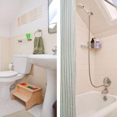 Upstairs bathroom (full bathroom)