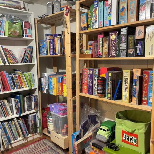 Plenty of board games, books, and toys for you and your kids to enjoy (can be found in the garage).  We love board games and love sharing them with our guests.